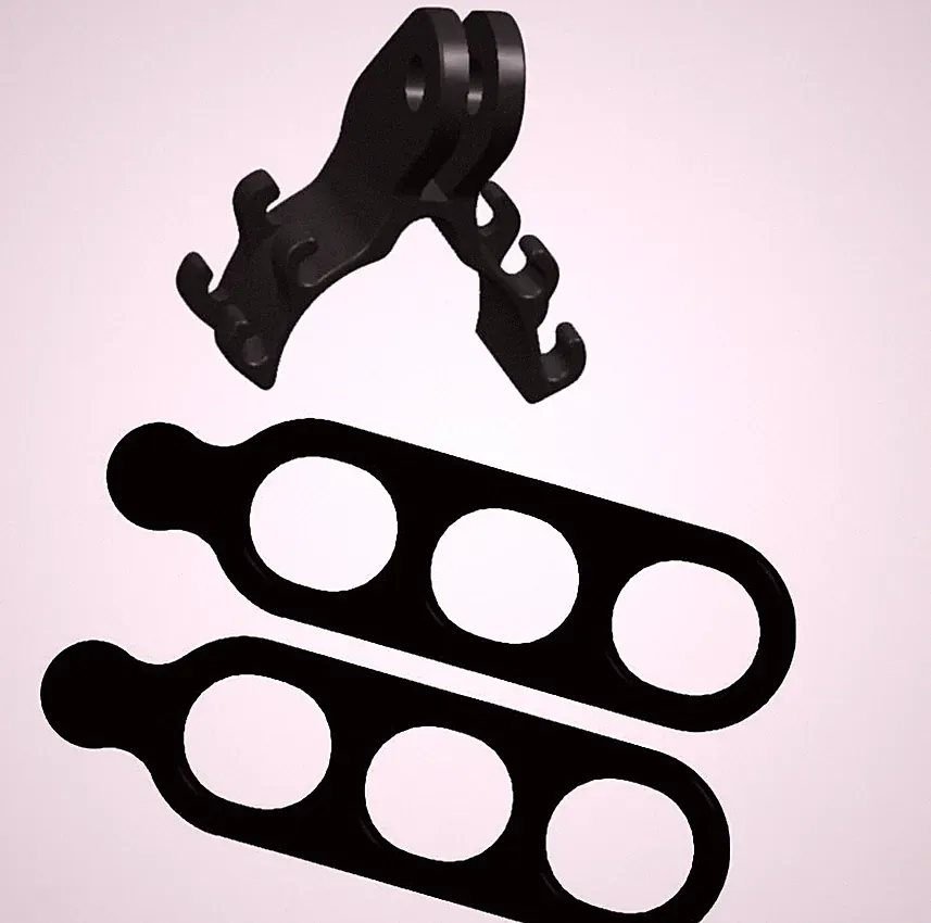 Bicycle Number Plate Mount Holder for Road Bike Triathlon Race Card Bracket
