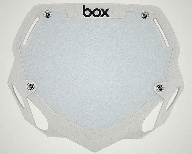 BOX TWO PRO bmx number plate,WHITE OLDSCHOOL GT BMX SE NEW
