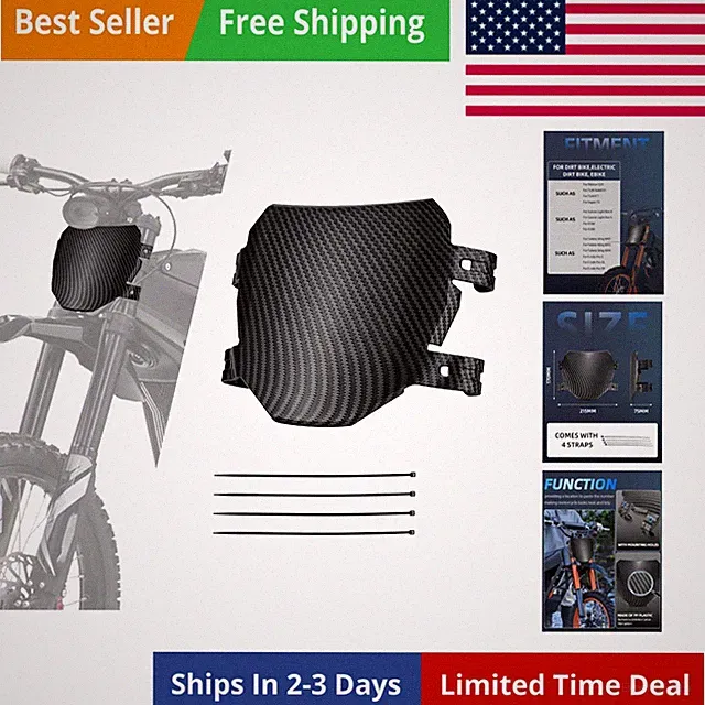 Front Number Plate for Ebike,8.78″*6.69″ Plate Replacement for Ridstar Q20/Tu...