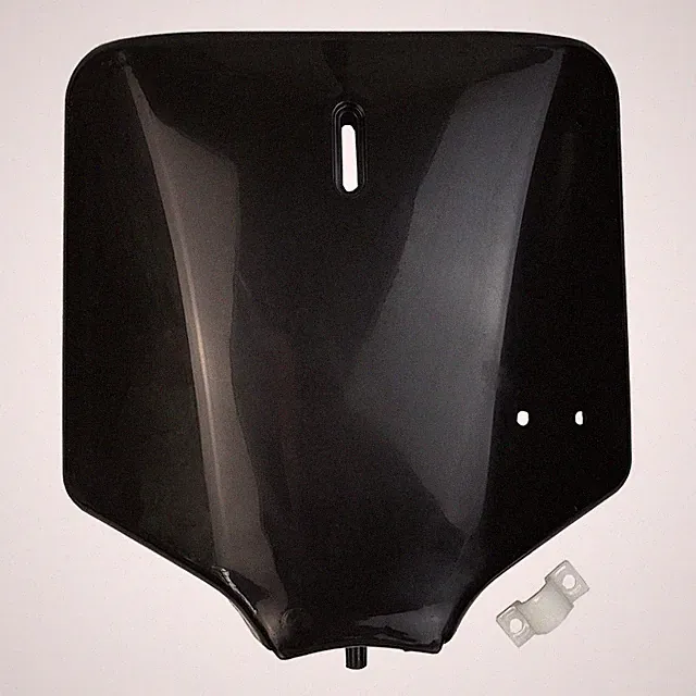 Motorcross Front Black Fender Number Plate For KLX110 KX65 110cc-250cc Dirt Bike