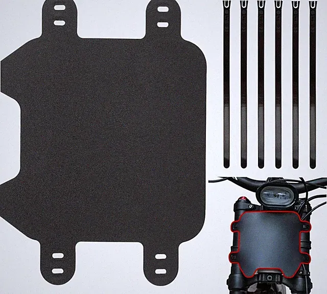 Motorcycle Front Number Plate for Light Bee S/X Ebike and Sting R, MX3, MX4, Pro