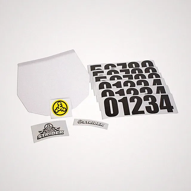 Strider Number Plate - Compatible with All Strider 12” Balance Bikes